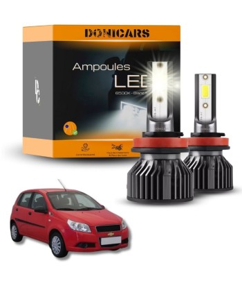 Pakiet żarówek LED H4 Chevrolet Aveo T250 (2005 do 2011) - zestaw LED la livraison gratuite