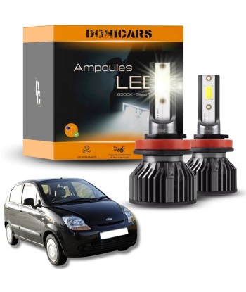 Pakiet żarówek LED H4 Chevrolet Matiz (2005 do 2009) - zestaw LED sur le site 