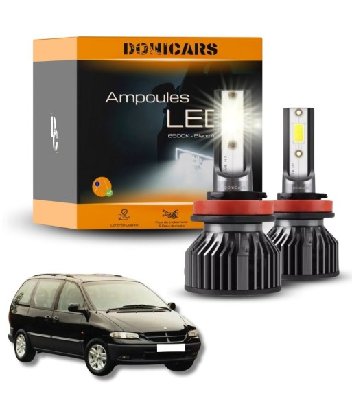 Pakiet żarówek LED H4 Chrysler Voyager 3 (2001 do 2007) - zestaw LED rembourrage situé sous