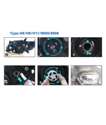 Pakiet żarówek LED H4 Chevrolet Matiz (2005 do 2009) - zestaw LED sur le site 