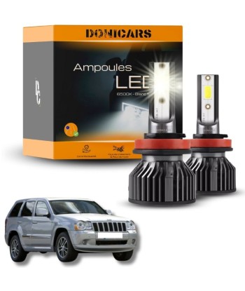 Pakiet żarówek LED H11 Jeep Grand Cherokee 3 (WK) (2005 do 2011) - zestaw LED Dans la société mordern