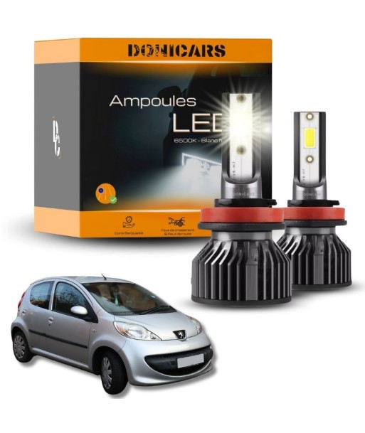 Pakiet żarówek LED H4 Peugeot 107 (2005-2014) - zestaw LED À commander