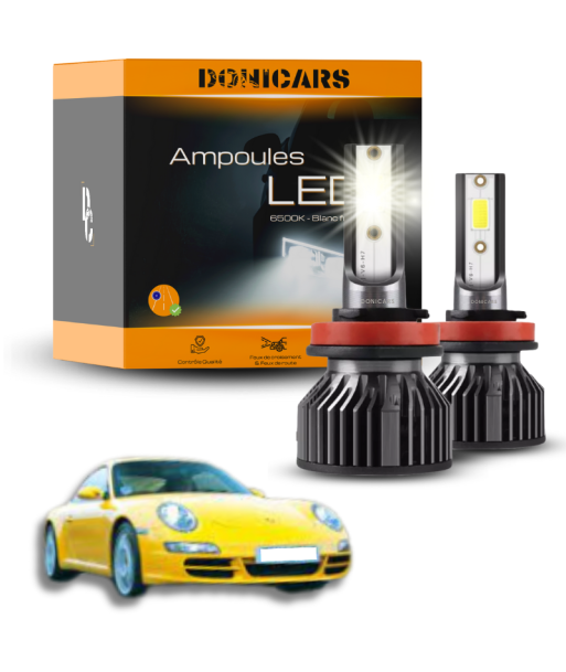 Pakiet żarówek LED H7 Porsche 911 (997) (2005 do 2012) - zestaw LED online