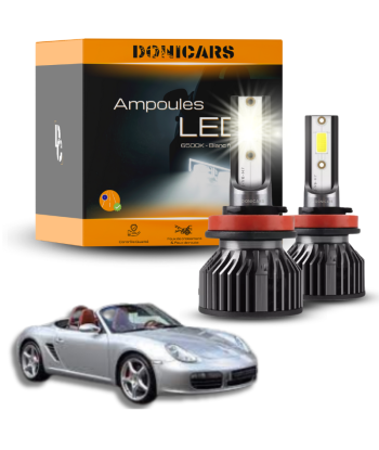 Pakiet żarówek LED H7 Porsche Boxster (987) (2005 do 2011) - zestaw LED les ctes