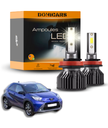 Pakiet żarówek LED H4 Toyota Aygo X (2021-2023) - zestaw LED Livraison rapide