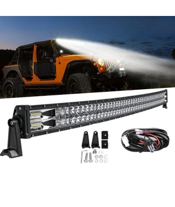 Listwa LED 4x4, ciężarówka, quad i samochód - rampa LED dużej mocy i dalekiego zasięgu france