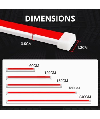 Signature Lumineuse LED Feux de Jour DRL - Phares Dynamiques 12V Vous souhaitez 