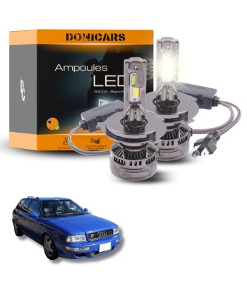 Pack Ampoules LED H4 140W Canbus - Audi 80 / S2 / RS2 (1991 - 1995) Les magasins à Paris et en Île-de-France