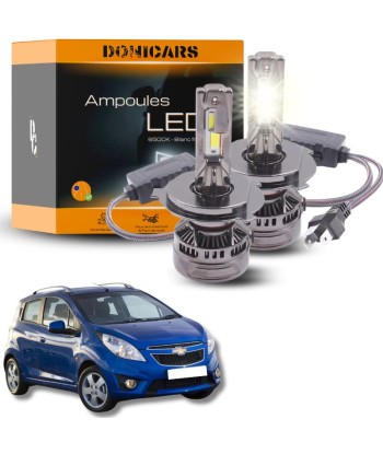 Pack Ampoules LED H4 140W Canbus - Chevrolet Spark (2009 à 2015) ou a consommer sur place