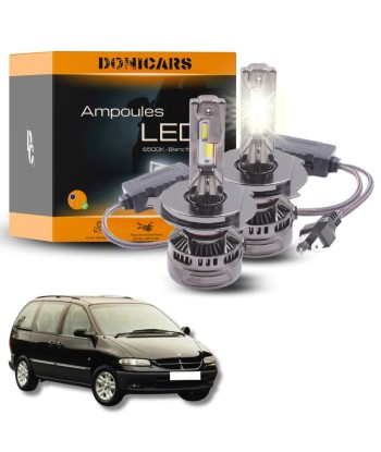 Pack Ampoules LED H4 140W Canbus - Chrysler Voyager 3 (2001 à 2007) le concept de la Pate a emporter 