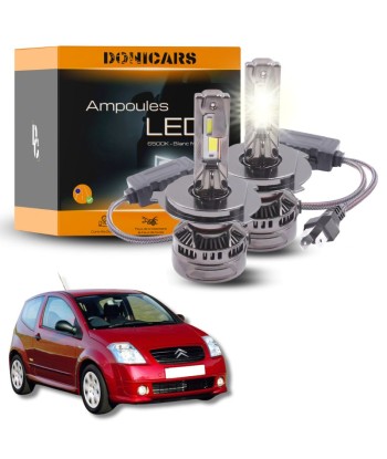 Pack Ampoules LED H4 140W Canbus - Citroën C2 (2003 à 2009) Voir les baskets