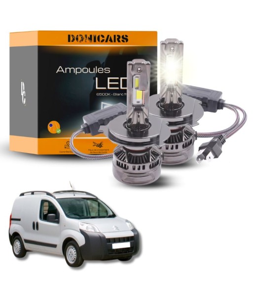 Pack Ampoules LED H4 140W Canbus - Citroën Némo (2007 à 2018) prix pour 