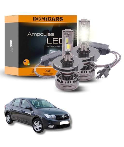 Pack Ampoules LED H4 140W Canbus - Dacia Logan 2 (2012 à 2021) Fin de série