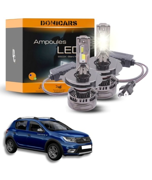 Pack Ampoules LED H4 140W Canbus - Dacia Sandero 2 (2012 à 2021) le concept de la Pate a emporter 