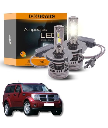 Pack Ampoules LED H4 140W Canbus - Dodge Nitro (2006 à 2011) sur le site 