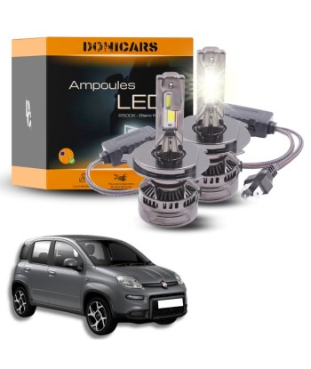 Pack Ampoules LED H4 140W Canbus - Fiat Panda 3 (2012 à 2023) chez Cornerstreet bien 