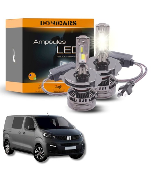 Pack Ampoules LED H4 140W Canbus - Fiat Scudo 2 (2007 à 2016) pas cher chine