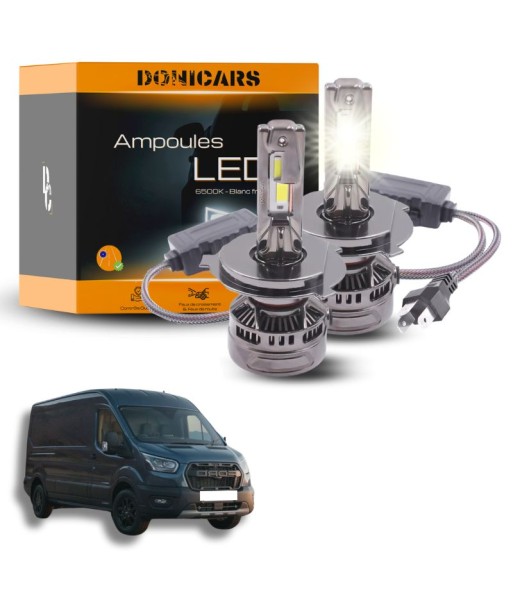 Pack Ampoules LED H4 140W Canbus - Ford Transit (2000 à 2006) basket pas cher