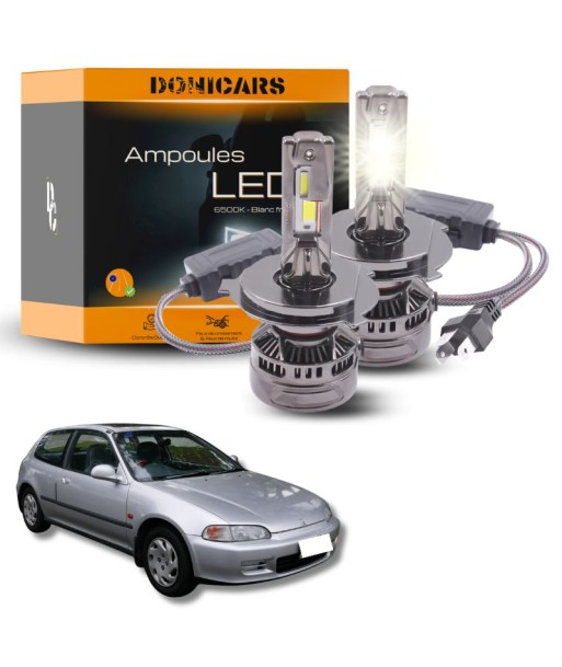 Pack Ampoules LED H4 140W Canbus - Honda Civic 5G (1992 - 1995) Par le système avancé 