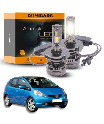 Pack Ampoules LED H4 140W Canbus - Honda Jazz II (2008 - 2015) Amélioration de cerveau avec