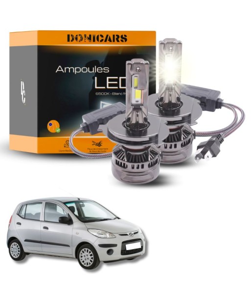 Pack Ampoules LED H4 140W Canbus - Hyundai I10 (2007 à 2010) la chaussure