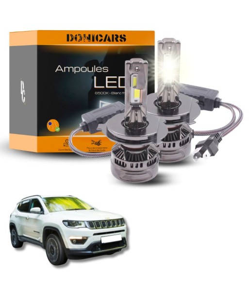 Pack Ampoules LED H4 140W Canbus - Jeep Compass (2006 à 2015) votre