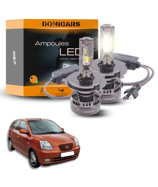 Pack Ampoules LED H4 140W Canbus - Kia Picanto (2004 à 2011) la colonne vertébrale