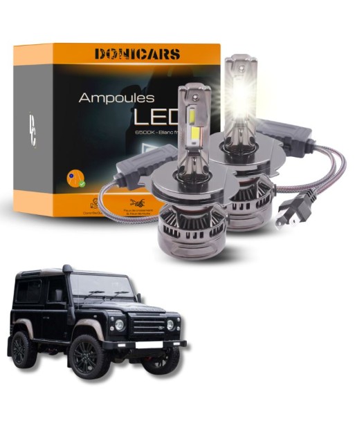 Pack Ampoules LED H4 140W Canbus - Land Rover Defender (2007 à 2016) votre restaurant rapide dans 