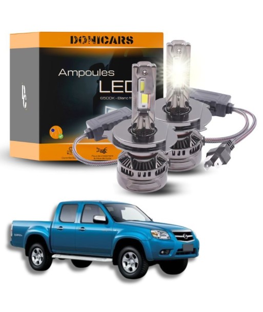 Pack Ampoules LED H4 140W Canbus - Mazda BT-50 phase 1 (2006 à 2012) Paris Déstockage Promo