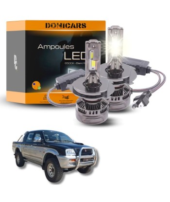 Pack Ampoules LED H4 140W Canbus - Mitsubishi L200 III (1998 à 2006) des créatures d'habitude