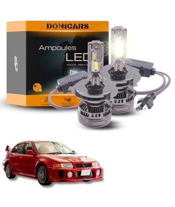 Pack Ampoules LED H4 140W Canbus - Mitsubishi Lancer Evolution 5 (1998 à 1999) meilleur choix