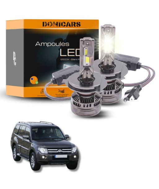 Pack Ampoules LED H4 140W Canbus - Mitsubishi Pajero III (2000 à 2006) une grave pollution 