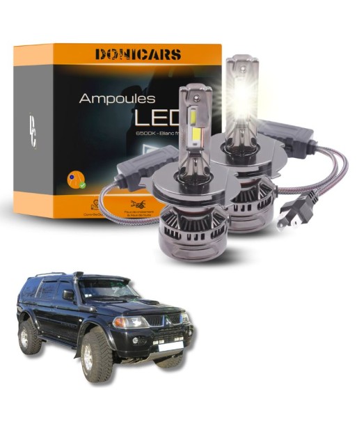 Pack Ampoules LED H4 140W Canbus - Mitsubishi Pajero sport 1 (1997 à 2008) les ctes