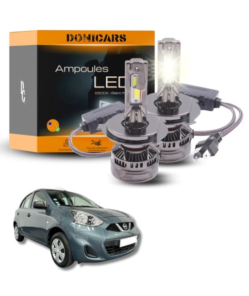 Pack Ampoules LED H4 140W Canbus - Nissan Micra IV (2010 à 2017) de technologie