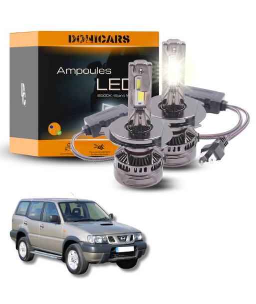 Pack Ampoules LED H4 140W Canbus - Nissan Terrano II (1993 à 2006)  Complet en ligne