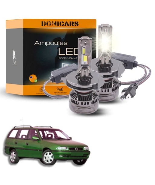 Pack Ampoules LED H4 140W Canbus - Opel Astra F (1991 à 1998) pas chere