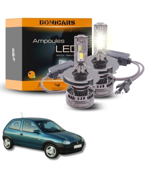 Pack Ampoules LED H4 140W Canbus - Opel Corsa B (1993 à 2000) pour bénéficier 