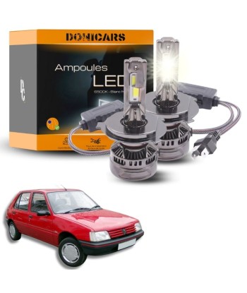 Pack Ampoules LED H4 140W Canbus - Peugeot 205 (1986 à 1998) d'Europe débarque