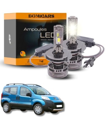 Pack Ampoules LED H4 140W Canbus - Peugeot Bipper (2008 à 2018) Comparez plus de prix