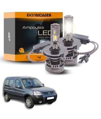 Pack Ampoules LED H4 140W Canbus - Peugeot Partner (1996 à 2008) Par le système avancé 