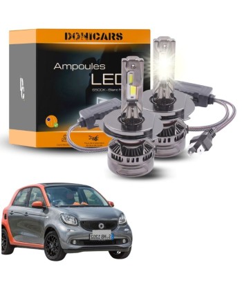 Pack Ampoules LED H4 140W Canbus - Smart Forfour II (2014 à 2021) la colonne vertébrale