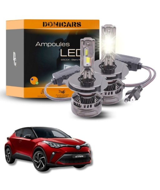 Pack Ampoules LED H4 140W Canbus - Toyota C-HR (2021 à 2023) des créatures d'habitude