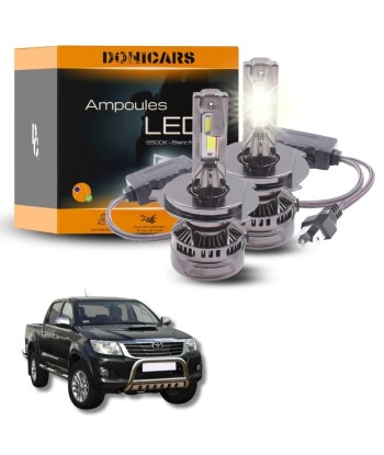 Pack Ampoules LED H4 140W Canbus - Toyota Hilux (2005 à 2015) est présent 