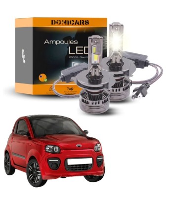 Pack Ampoules LED H4 140W Canbus pour Microcar Dué Prime (2013 à 2020) - Phares Avants Dué s'inspire de l'anatomie humaine