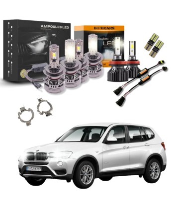 Pack LED Complet BMW X3 F25 (2010 - 2017) - Kit LED Phares Avants Fin de série