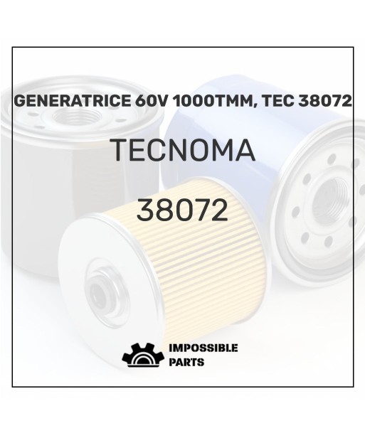 GENERATRICE 60V 1000TMM, TEC 38072 à prix réduit toute l'année