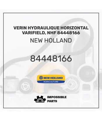 VERIN HYDRAULIQUE HORIZONTAL VARIFIELD, NHF 84448166 s'inspire de l'anatomie humaine