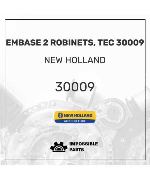 EMBASE 2 ROBINETS, TEC 30009 En savoir plus