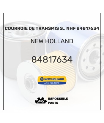 COURROIE DE TRANSMIS S., NHF 84817634 Comparez plus de prix