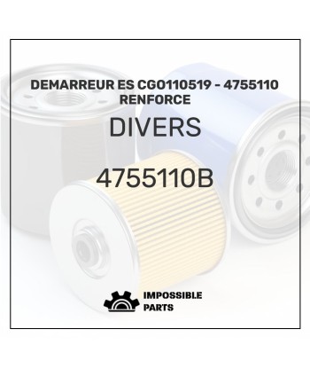 DEMARREUR ES CGO110519 - 4755110 RENFORCE la chaussure